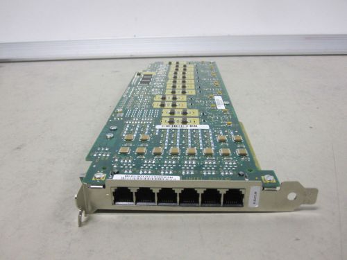 Dialogic corp combination board 6-port pci analog fax card 83-0546-003 for sale