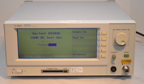 HP/Agilent E6393A CDMA Mobile Station Test Set A.01.15