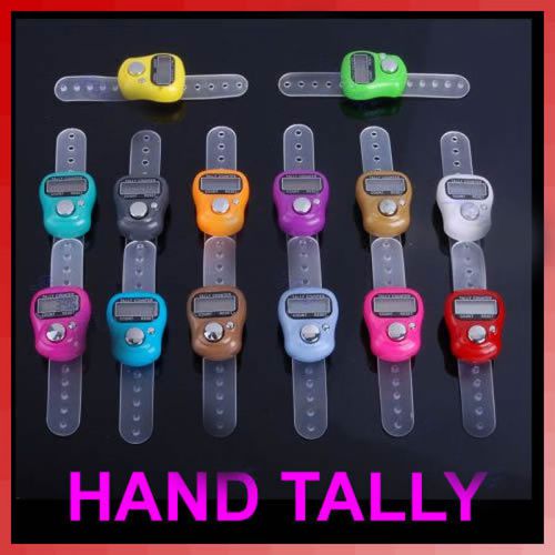 New Mini 5-Digit LCD Electronic Digital Golf Finger Hand Held Tally Counter