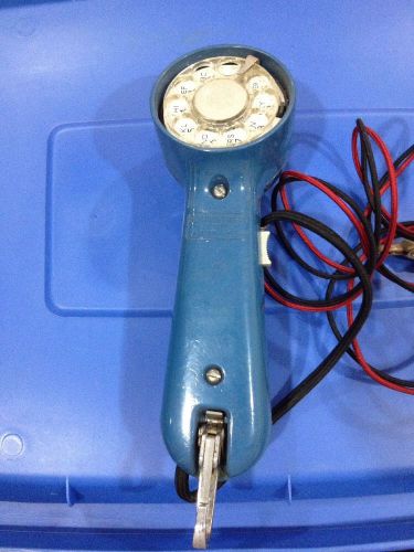 Old Vintage ROTARY TELEPHONE BUTT SET Lineman Phone line Tester