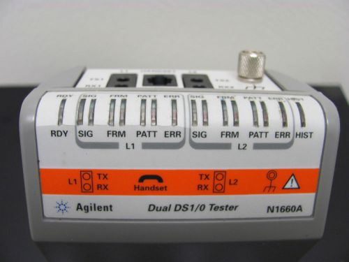 Agilent n1660a dual ds1/0 tester for sale