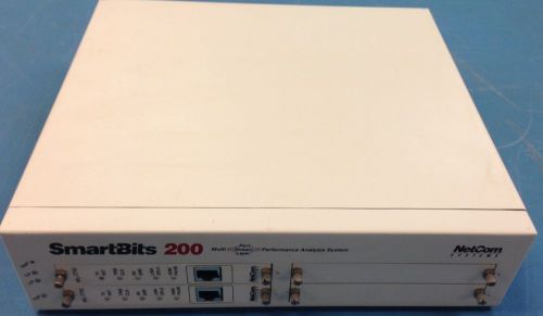 NetCom Systems SmartBits 200 Performance Analysis System. P/N: SMB-0200.