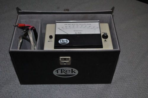 Trek resistivity resistance meter model p0528 for sale