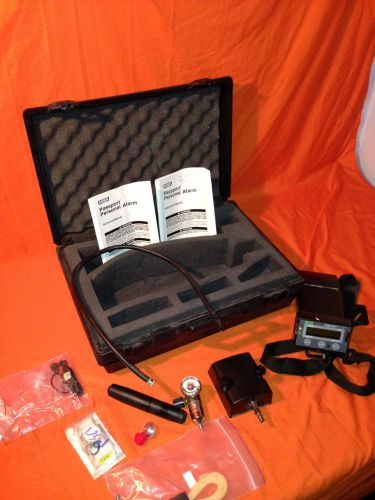 Msa passport personal alarm gas tester kit with pump for sale