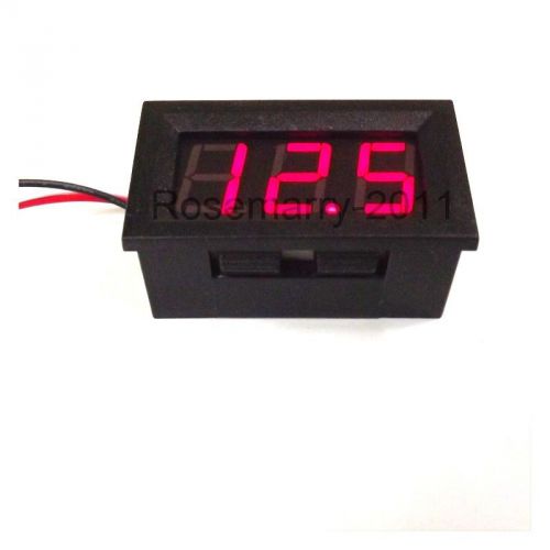 0.56&#034; Digital LED  DC 0-100V Red Volt Voltage Voltmeter Meter w DC3-30V In