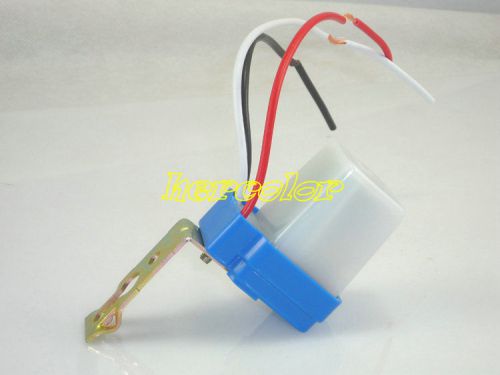 Auto on off light switch photo control sensor for dc/ac 12v 10a rain proof for sale
