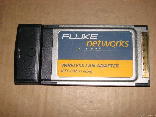 Fluke 802.11 A B G  Wireless LAN Adapter EtherScope WiFi AirMagnet Analyzer PRO