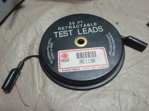matco 30ft retractable test leads model ae1130