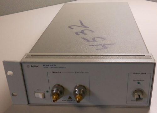 Agilent 83434a 10gbs lightwave receiver for sale