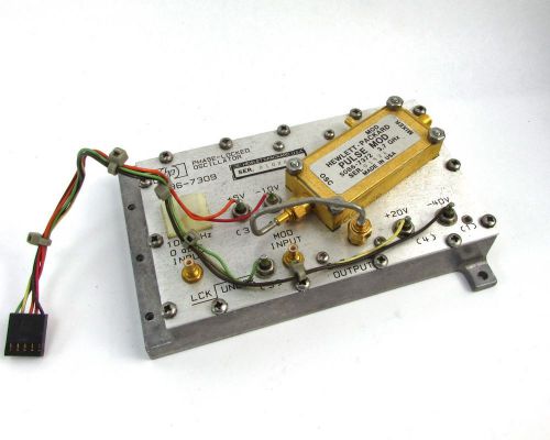 Hewlett Packard 5086-7372 Pulse Modulator 5086-7309 Oscillator from 8341A/B Gold