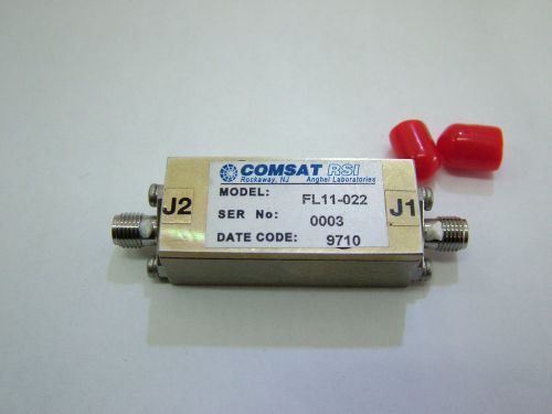 RF BANDPASS FILTER CF 12.5GHz BW 1.4GHz LOSS 1db FL11-022 003
