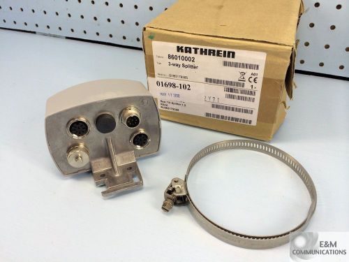 NEW! 86010002 KATHREIN DC-POWER AND SIGNAL 3-WAY SPLITTER REMOTE ELECTRICAL TILT
