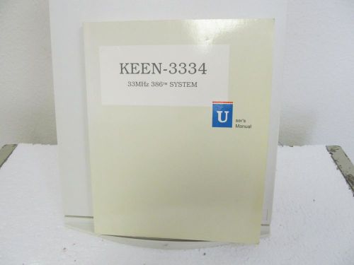 DTK Computers KEEN-3334 System User&#039;s Manual