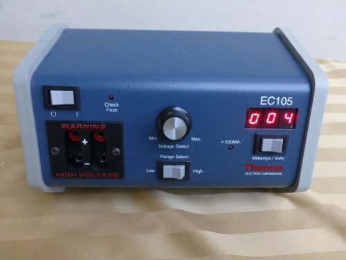 Thermo electron  corporation electrophoresis power supplies ec105 for sale