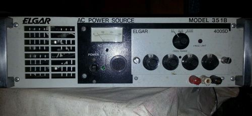New in box elgar 351b-200 ac power supply with 400sd plug-in manual &amp; schematic for sale