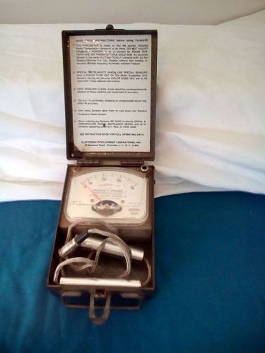 Vintage EDL PYROMETER Pocket Probe Model NMP Plainview New York