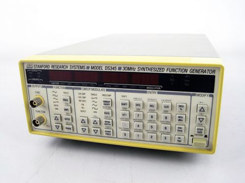 SRS DS345 30MHZ SYNTHESIZED FUNCTION GENERATOR STANFORD RESEARCH SYSTEMS