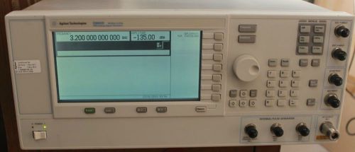 Agilent e8663d psg rf signal generator 100khz-3.2 ghz calibration for sale