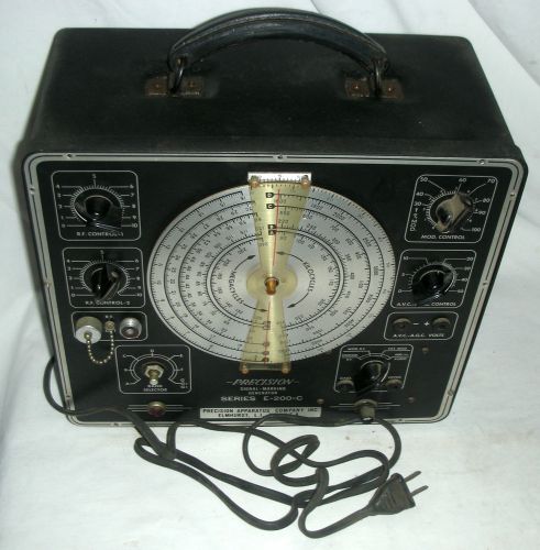 Signal marking generator working vintage precison-apparatus series-e-200-c 1960s for sale