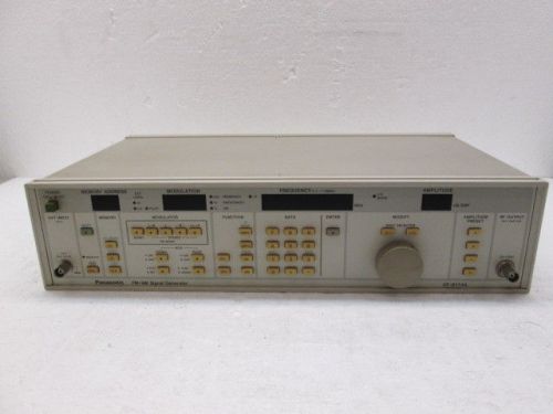 Panasonic vp-8174a fm am signal generator with hpib for sale