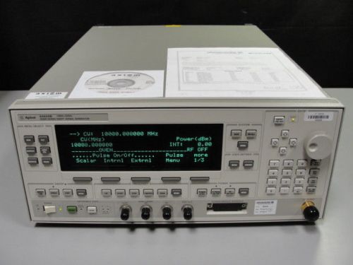 Agilent / hp 83650b synthesized signal generator, 10mhz to 50ghz with option 001 for sale