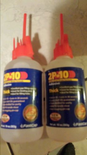 2P-10 PROFESSIONAL WOOD FORMULA ADHESIVE 10 OZ SETS IN 10 SEC. FAST CAP USA