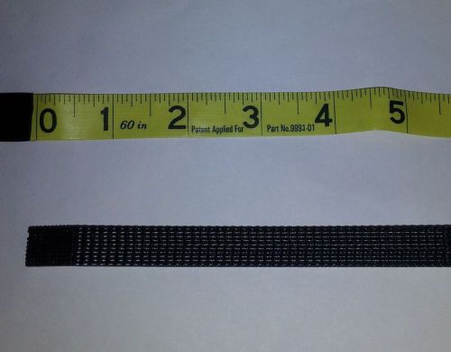 3m dual lock 1/2 inch by 5 1/2 inches SJ3541 black 0.5&#034; x 5.5&#034;