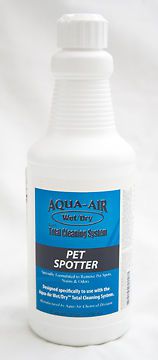 Aqua Air Pet Spotter Removes Pet Spots, Stains, and Odors.1  Pint