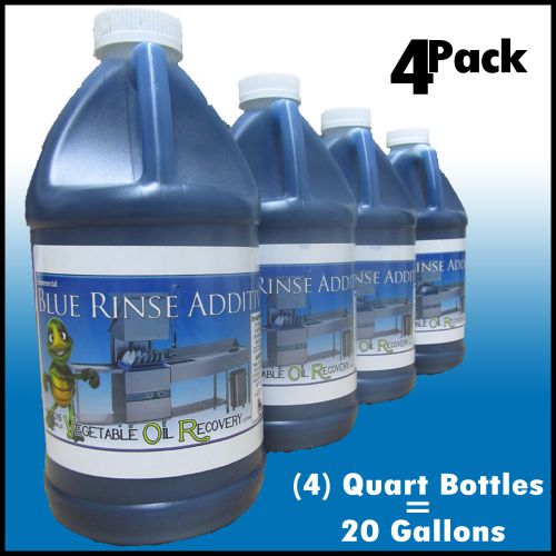 Blue Rinse Additive for Automatic Dish Machines     20 Gallons