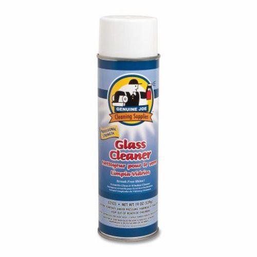 Genuine joe glass and multi-surface cleaner, aerosol can, 19-oz. (gjo02103) for sale