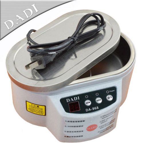 Dadi da-968 dual power 30w 50w stainless steel intelligent ultrasonic cleaning for sale
