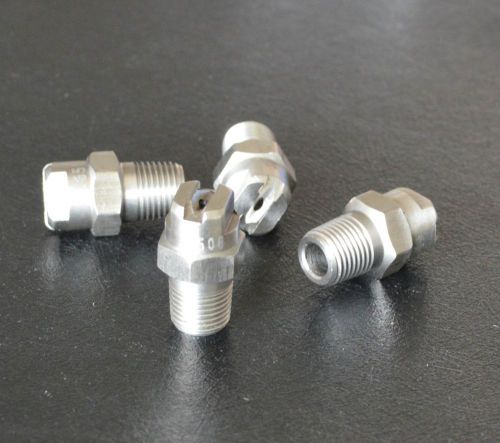 5pcs 1/4&#034; bspt  Stainless steel Sector  Spray Nozzle