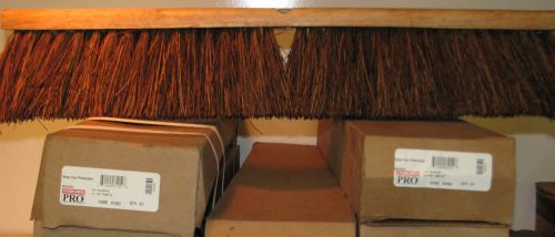 10 pieces 81252 osborn floor broom, brown palmyra bristle, 24&#034; block length, for sale