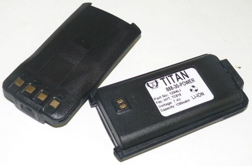 X2 li-ion battery for hyt bl2001 radios fits tc610,tc620,bl1204 bl2001 by titan for sale