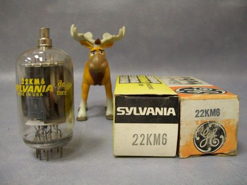 22KM6 Vacuum Tubes  Lot of 2  GE / Sylvania