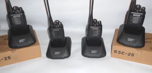 Kenwood TK-3360 UHF Portable, Rapid Charger, Antenna and Battery, SET OF 4