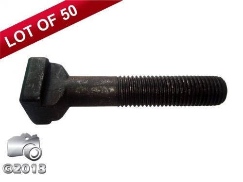 Best quality black oxidized finish m20 t-slot bolt thread 110mm lot of 50 pcs for sale