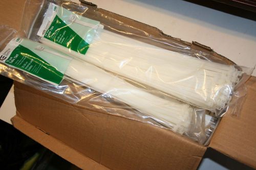 Commercial Electric 14&#034; 14 in Flexible Nylon Cable Ties Military Specs CASE 1000