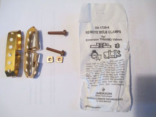 REMOTE BULB CLAMPS XA 1728-4 for Alco Emerson THERMO Valves- New in Package!