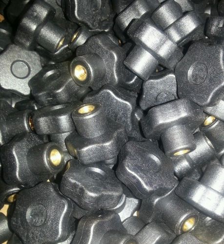 350 reid select jcl-62 thermoplastic six-lobe knobs 1.18 diameter, 1/4-20 thds. for sale