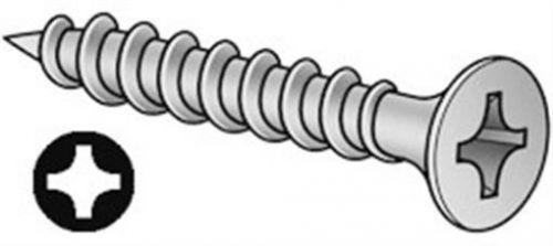 #6x1 5/8 drywall screw phillips bugle hd coarse steel / dacrotized pk 200 for sale