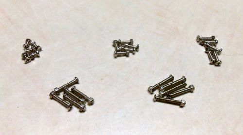 Usa shipping - 50 pc m1.6 screw and nuts set phillips head micro miniature for sale