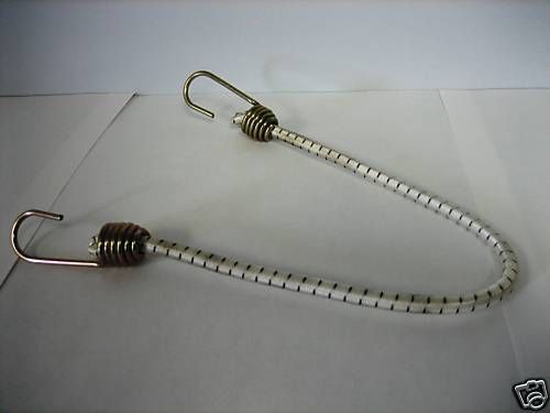 3/16&#034; x 15&#034; bungee cord assemblies 10 pack made in usa. for sale