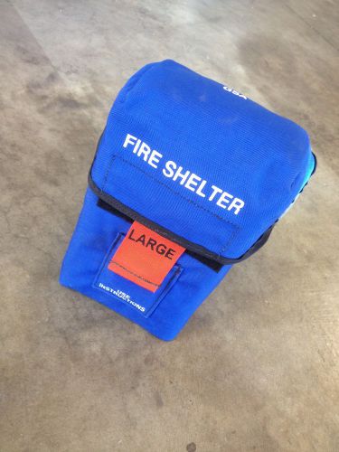 LARGE FIRE SHELTER ANCHOR INDUSTRIES NEW GENERATION USFS BLM CDF FIRE TPPCBOX
