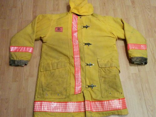 Morning Pride Turnout Bunker Gear Firefighting Coat Yellow 42C 40L