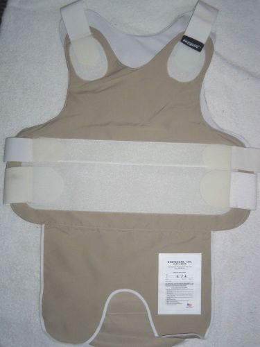 Carrier for kevlar armor + tan  l/l+ bullet proof vest by body guard+new++ for sale