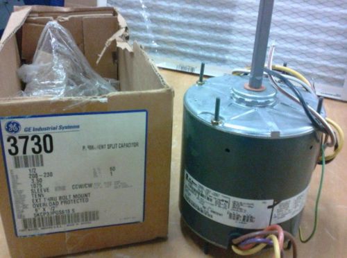 NEW 1/2 HP GE 3730 Motor 5KCP39PGS618 S 3730 208-230V 3.5A 1075RPM *BEST PRICE*