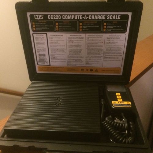 CC220 Compute-A-Charge Refrigerant Charging Scale