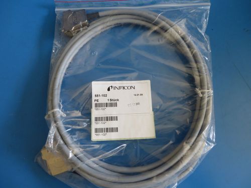 Inficon 551-102 leak-detector connecting cable for display unit 5m for sale