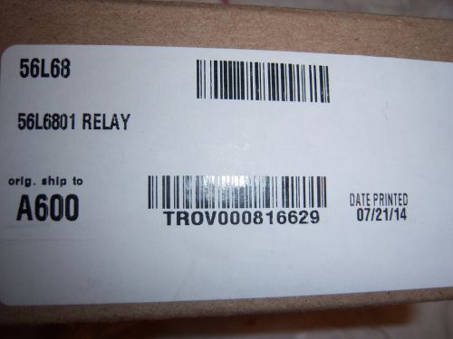 Lennox part no 56l68 relay 24 volt coil spdt contacts for sale